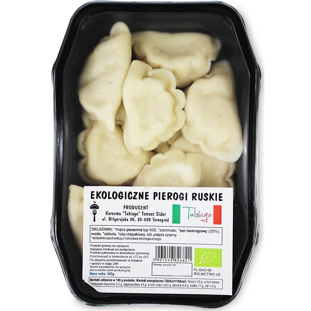 Raviolis russes BIO 400 g - KARCZMA TABIAGO