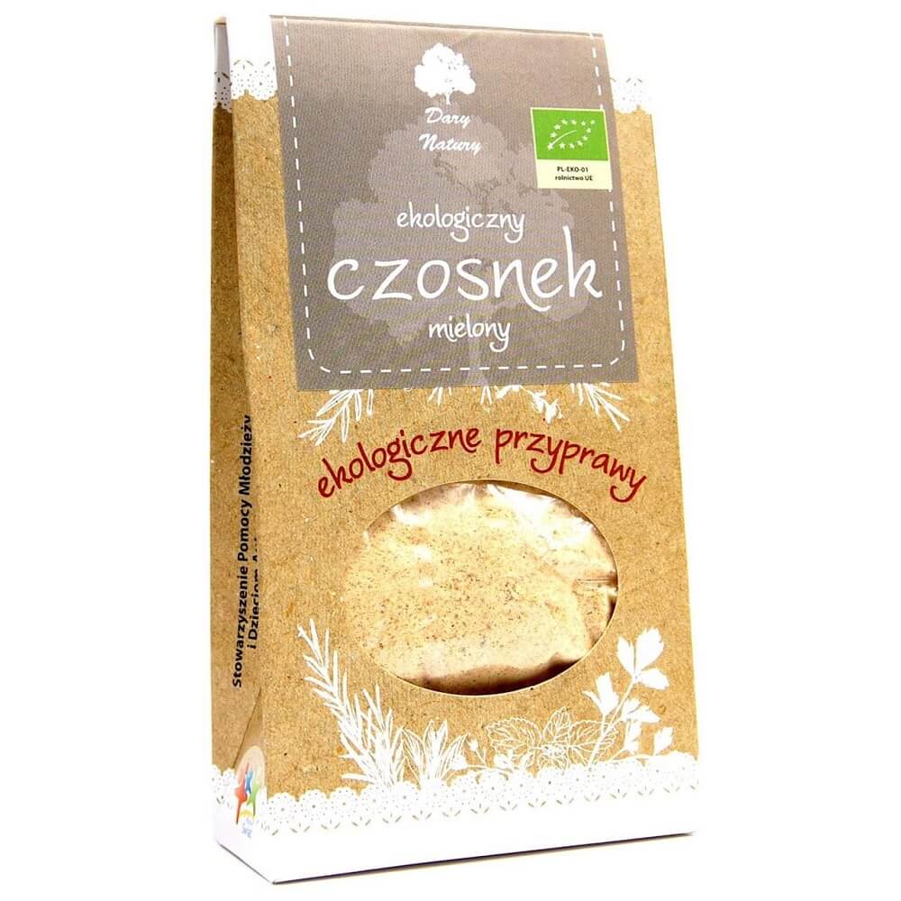 Ail moulu BIO 50 g - CADEAUX DE LA NATURE