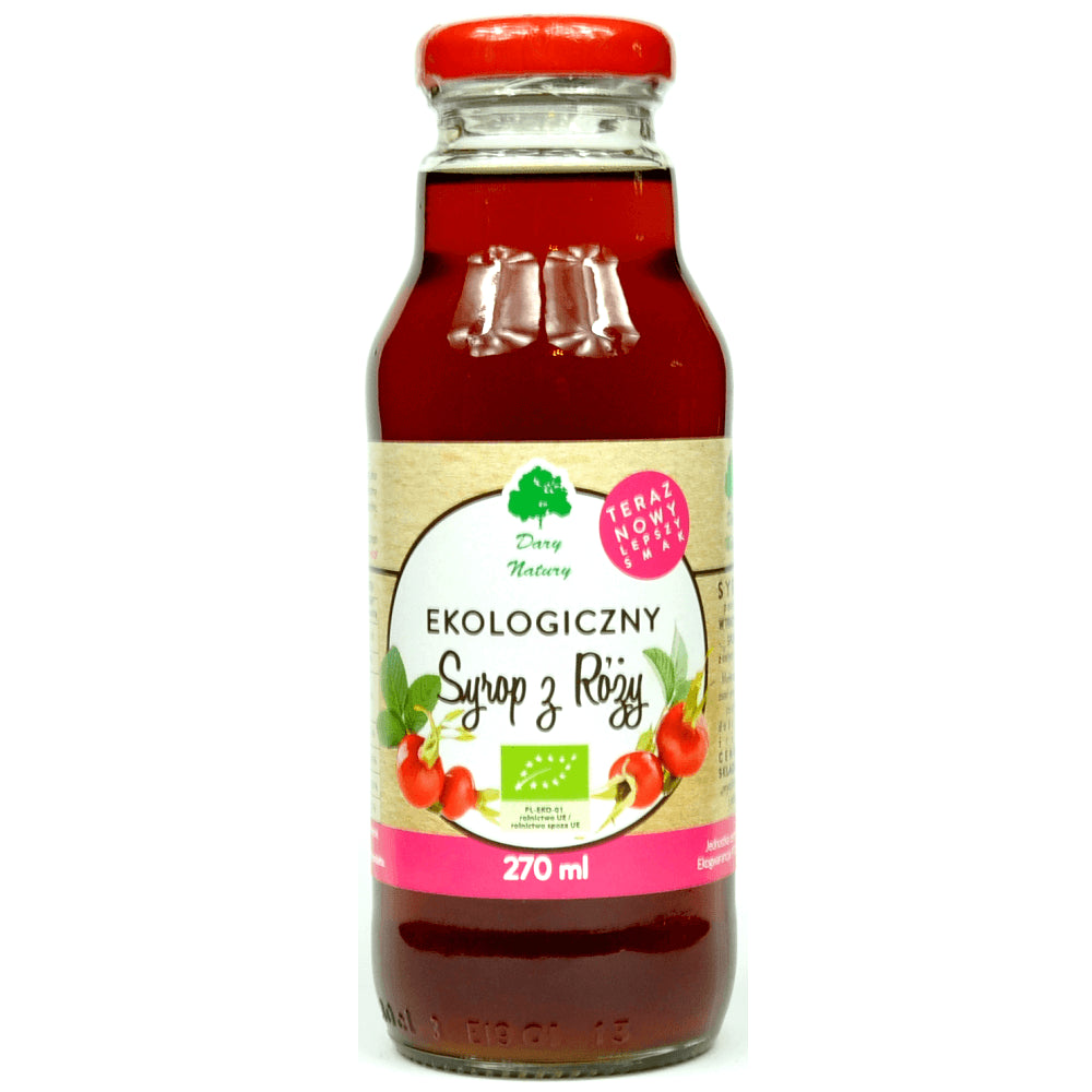 Sirop de rose BIO 270 ml - CADEAUX DE LA NATURE
