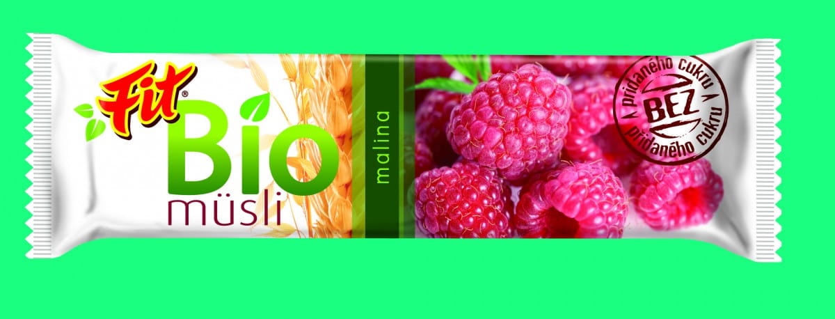 Barre muesli framboise BIO 30 g - FIT BIO MUSLI