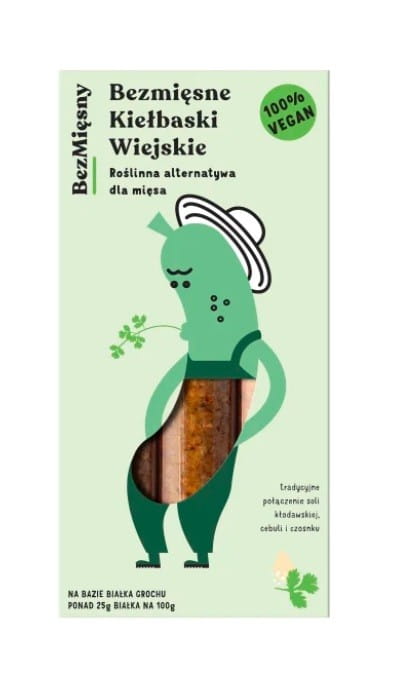 Saucisses paysannes Vegan 240 g VIANDE SANS VIANDE