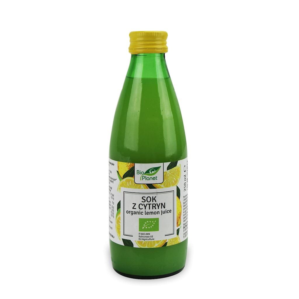 Jus de citron NFC 100% BIO 250 ml - BIO PLANET