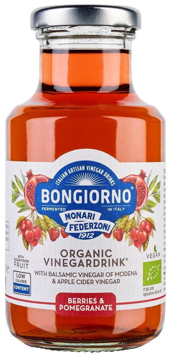 Boisson aux baies et à la grenade au vinaigre balsamique de BIO 250 ml - BONGIORNO