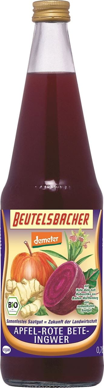 Jus Pomme - Betterave - Gingembre BIO 700 ml - BEUTELSBACHER