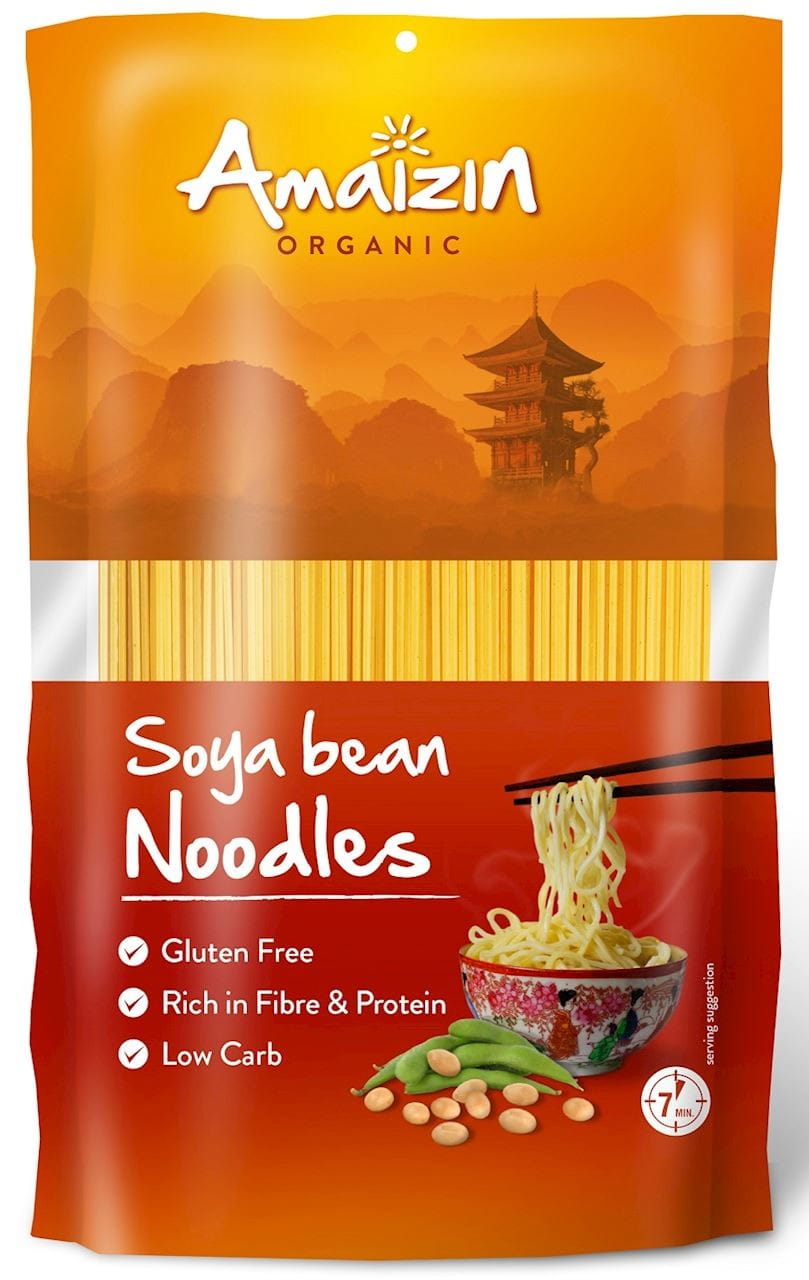 Pâtes (soja) sans gluten BIO 200 g - AMAIZIN