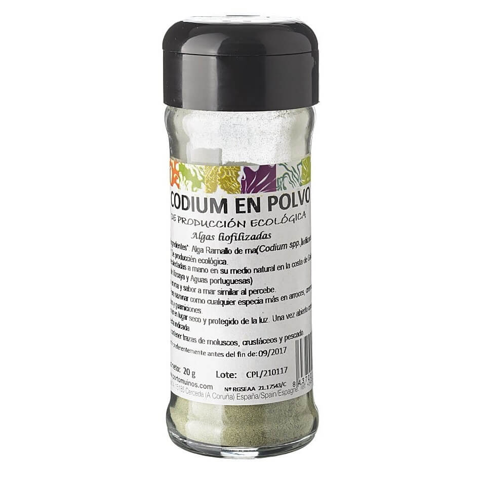 Poudre d'algues lyophilisées BIO 20 g - PORTO MUINOS