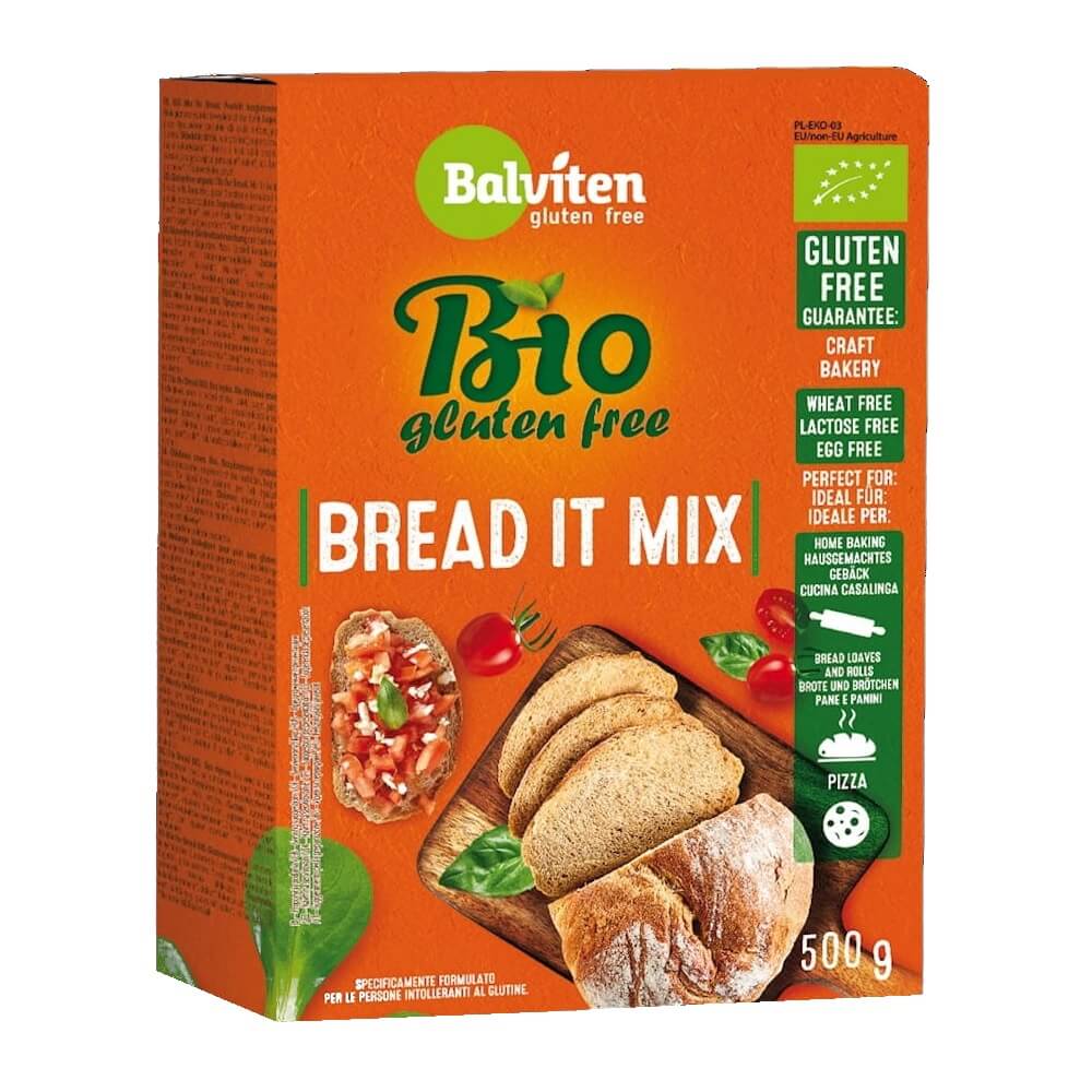 Préparation pour pain sans gluten BIO 500 g - BALVITEN