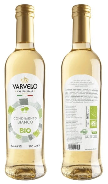 Condimento bianco BIO vinaigre balsamique 500 ml - VARVELLO