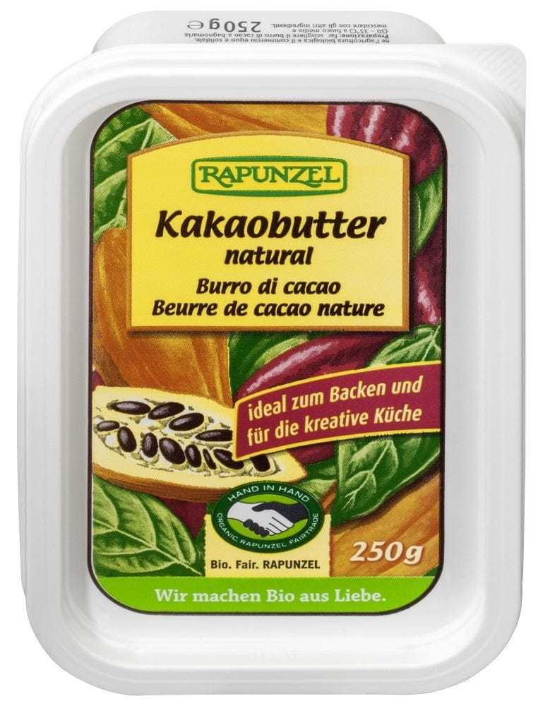 Graisse de cacao (cubes) commerce équitable BIO 250 g - RAIPONCE