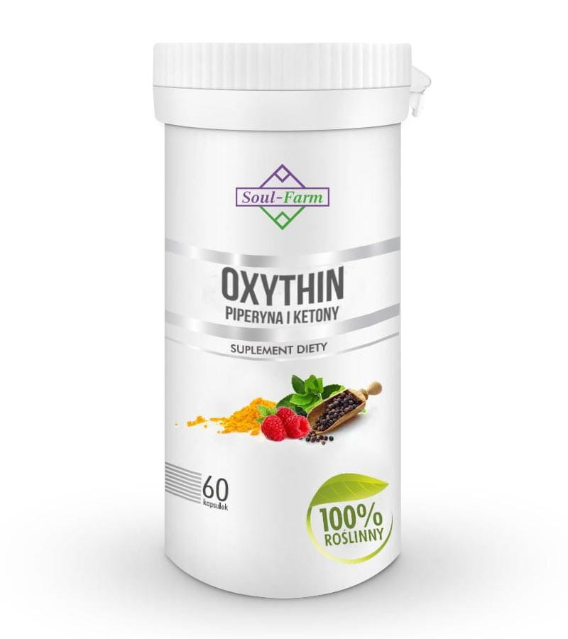 Oxythine pipérine et cétones 60 gélules (560 mg) - SOUL FARM