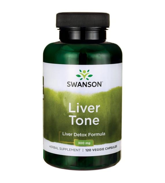Tonus du foie formule détox du foie 300mg 120 gélules SWANSON