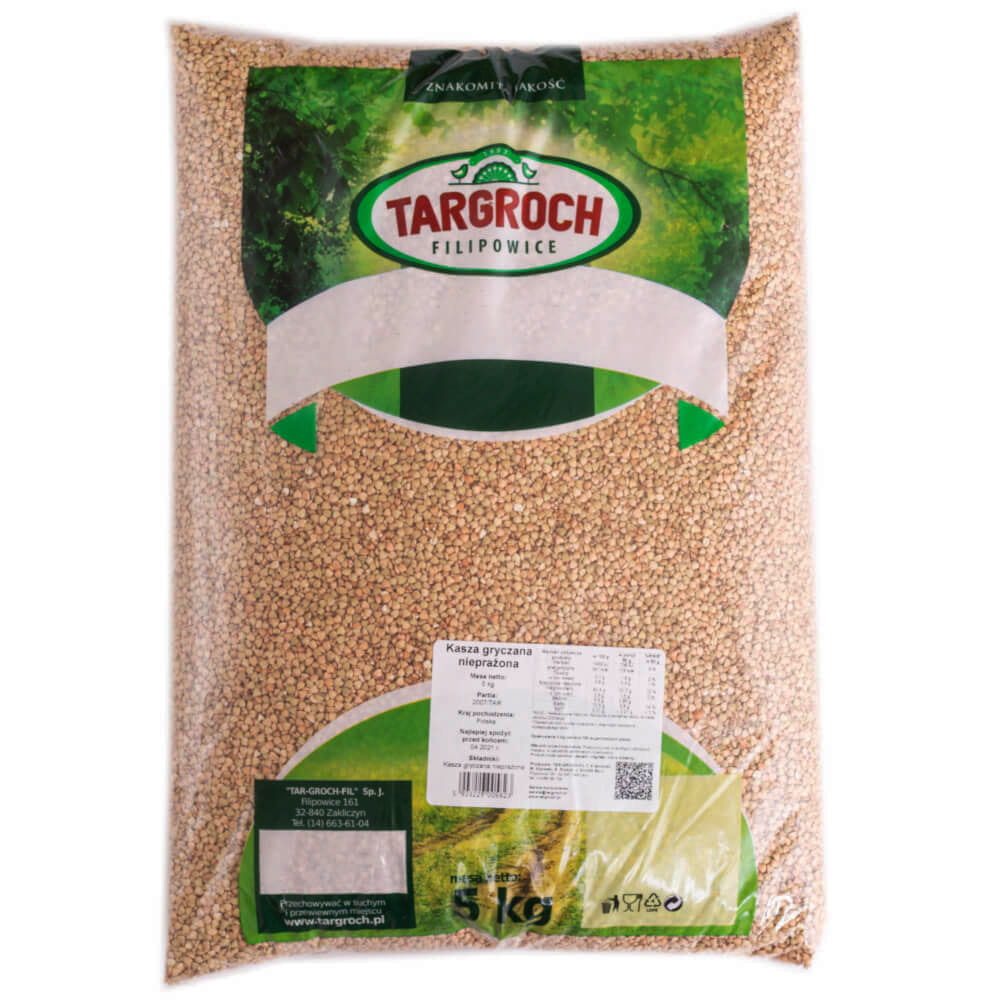 Gruau de sarrasin non torréfié 5 kg TARGROCH