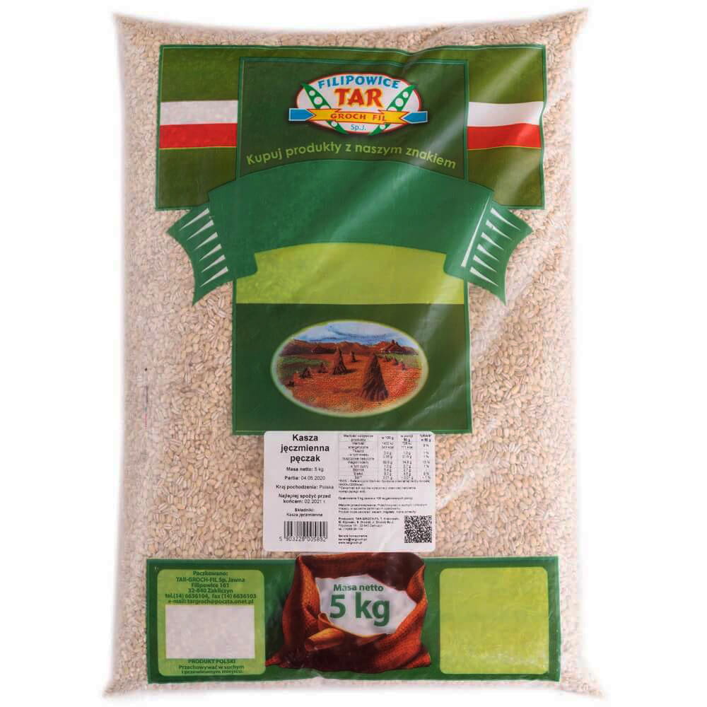 Gruau d'orge, orge perlé 5 kg TARGROCH
