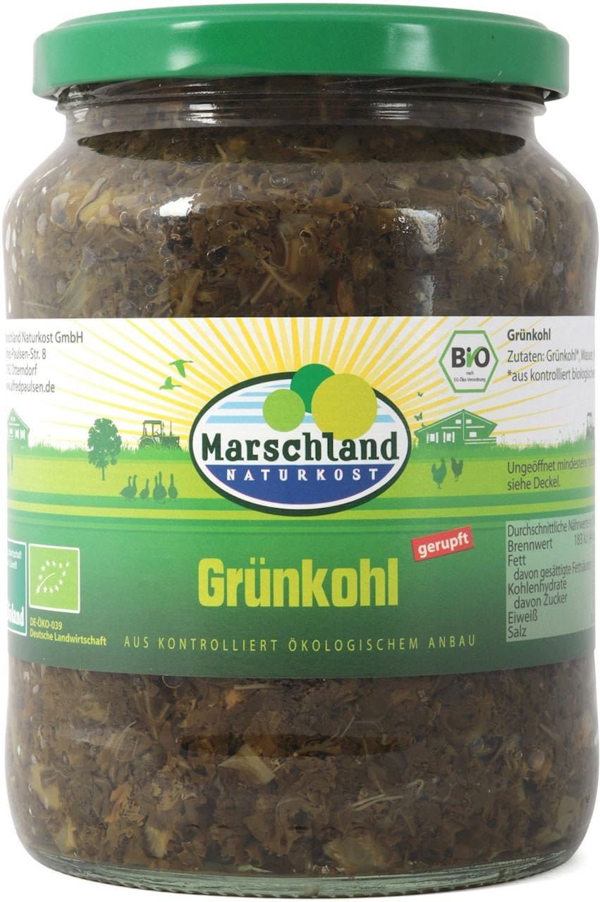 Kale en saumure BIO 660 g (420 g) - MARSCHLAND NATURKOST