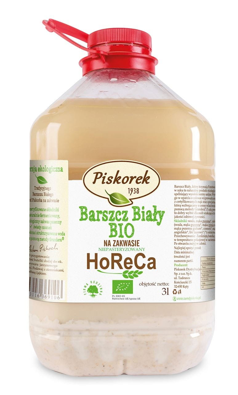 Bortsch blanc BIO 3 L - HORECA (PISKOREK)