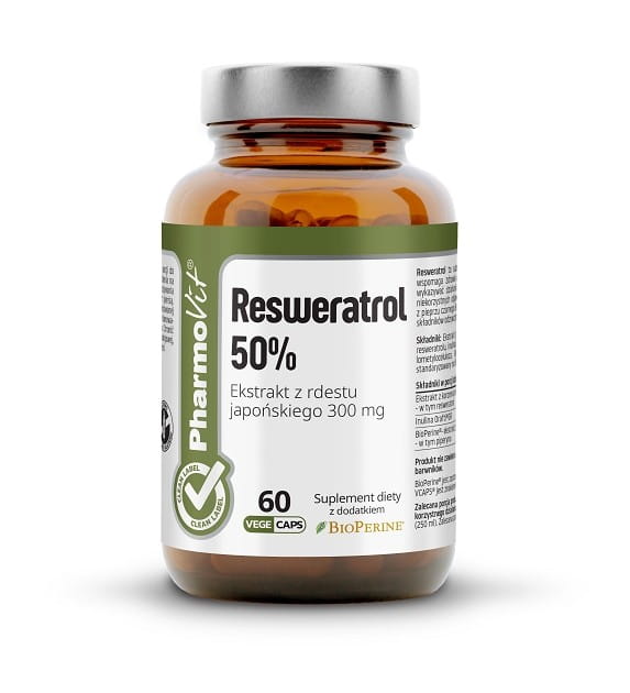 Resvératrol 60 gélules 3018 g - PHARMOVIT