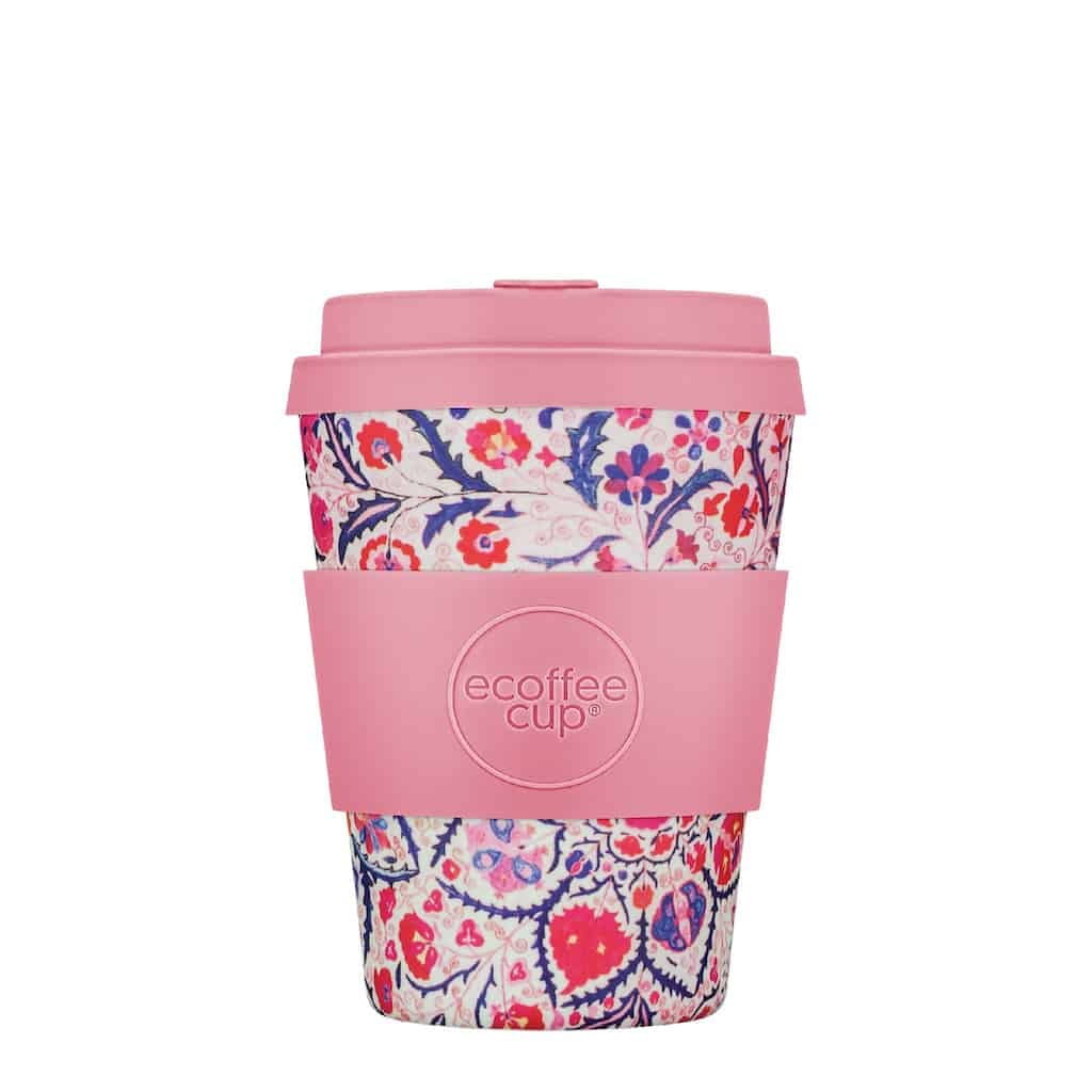 Mug en bambou et fibre de maïs papa rosa 350 ml - ECOFFEE CUP