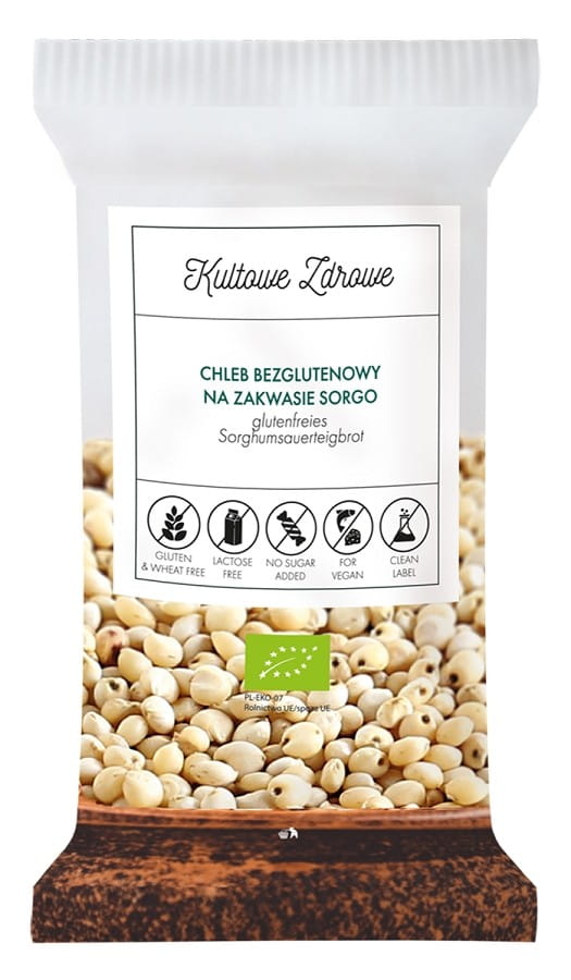 Pain au levain de sorgho sans gluten BIO 450 g - ICONIC HEALTH