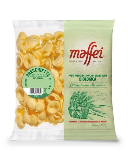 Pâtes fraîches orecchiette BIO 250 g MAFFEI