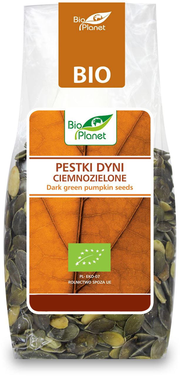 Graines de courge vert foncé BIO 150 g - BIO PLANET
