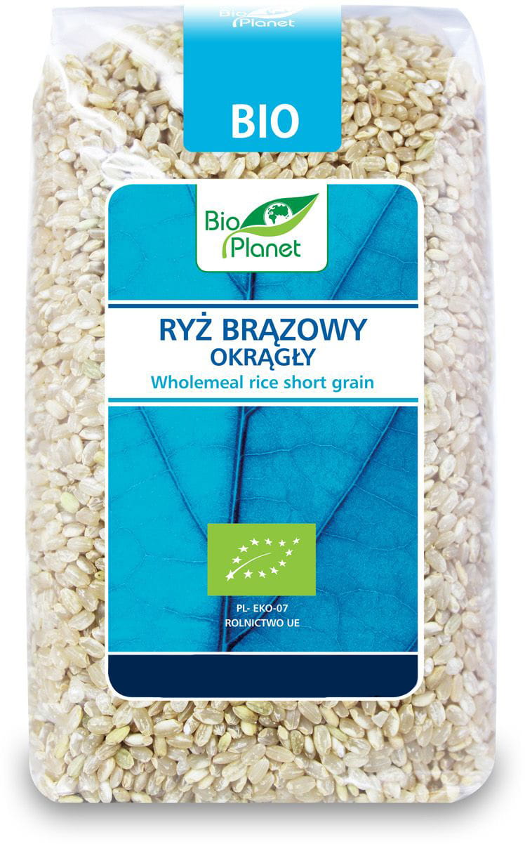 Riz brun rond BIO 500 g - BIO PLANET