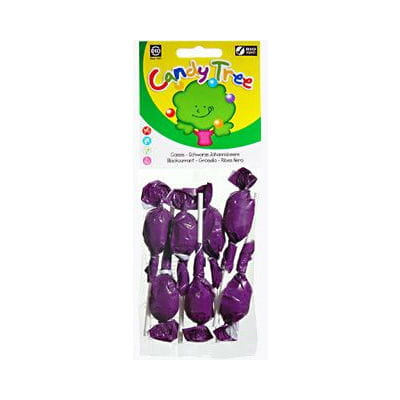 Sucettes rondes BIO sans gluten saveur groseille (7 x 10 g) - CANDY TREE