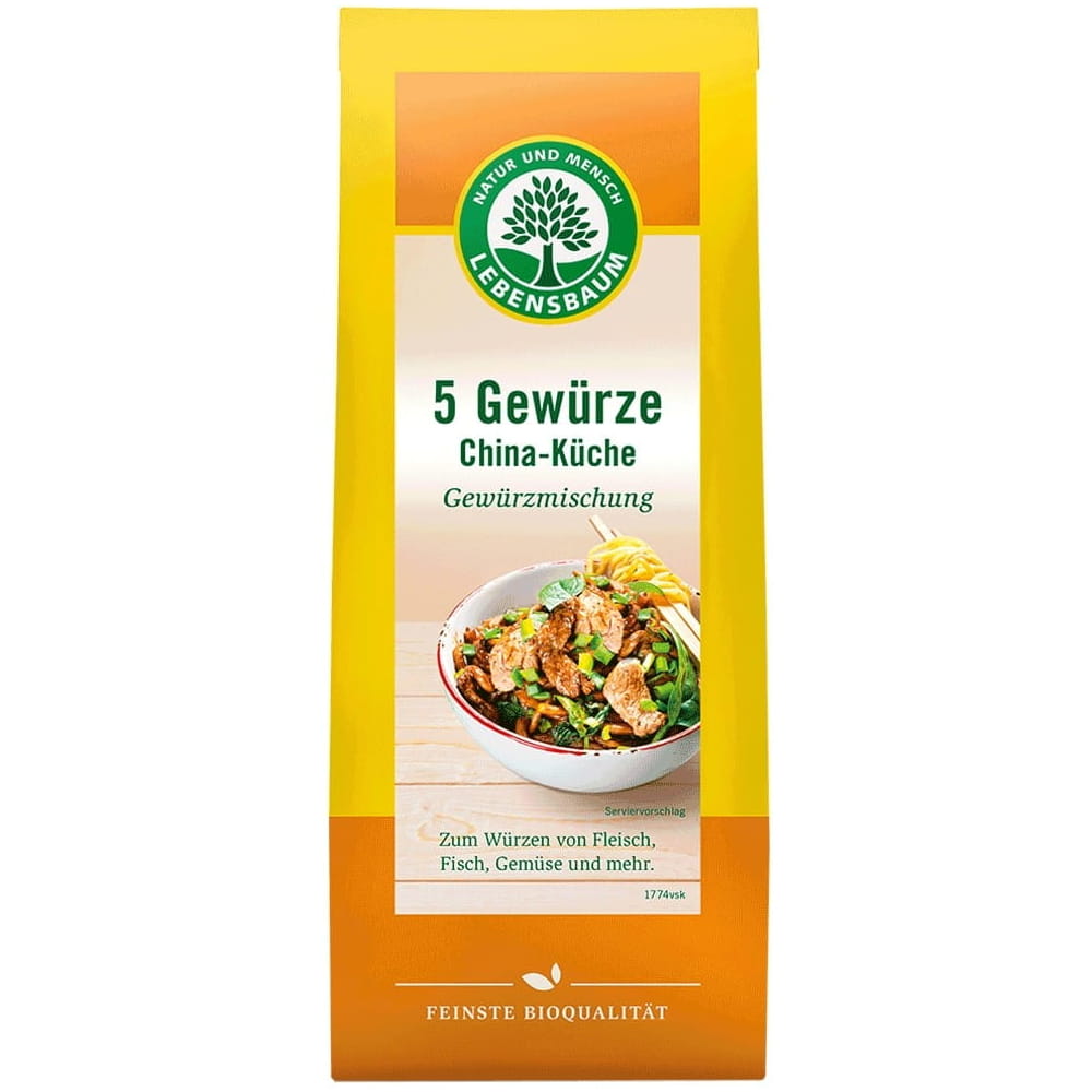 Assaisonnement BIO pour cuisine chinoise 40 g - LEBENSBAUM