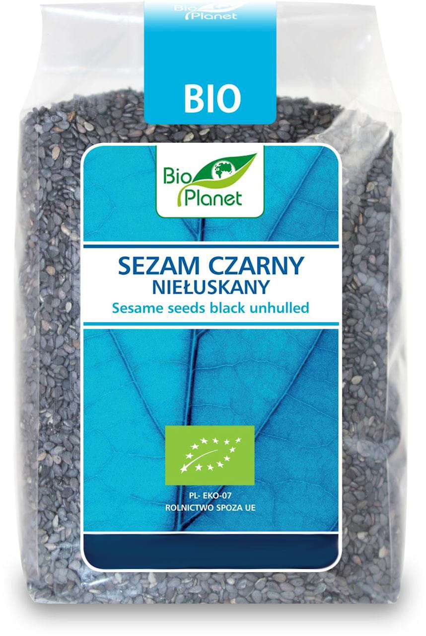 Sésame noir en coque BIO 250 g - BIO PLANET