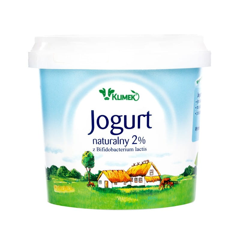 Yaourt nature 2% MG b/l. BIO 330 g KLIMEKO