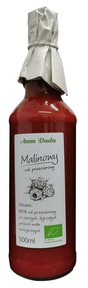 Jus purée de framboise BIO 500 ml - ANNA DUDA