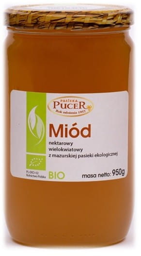 Miel multifleurs BIO 950 g PUCER
