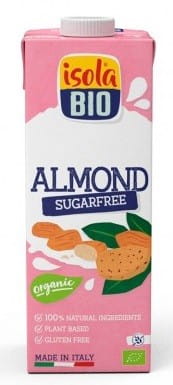 Boisson Amande sans sucre, sans gluten BIO 1000 ml ISOLA bio