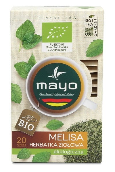 Tisane de mélisse BIO (20 x 175 g) 35 g - MAYO