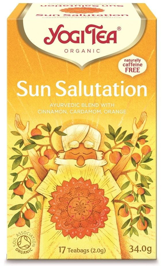 Tisane salutation au soleil BIO (17 x 2 g) 34 g - YOGI TEA