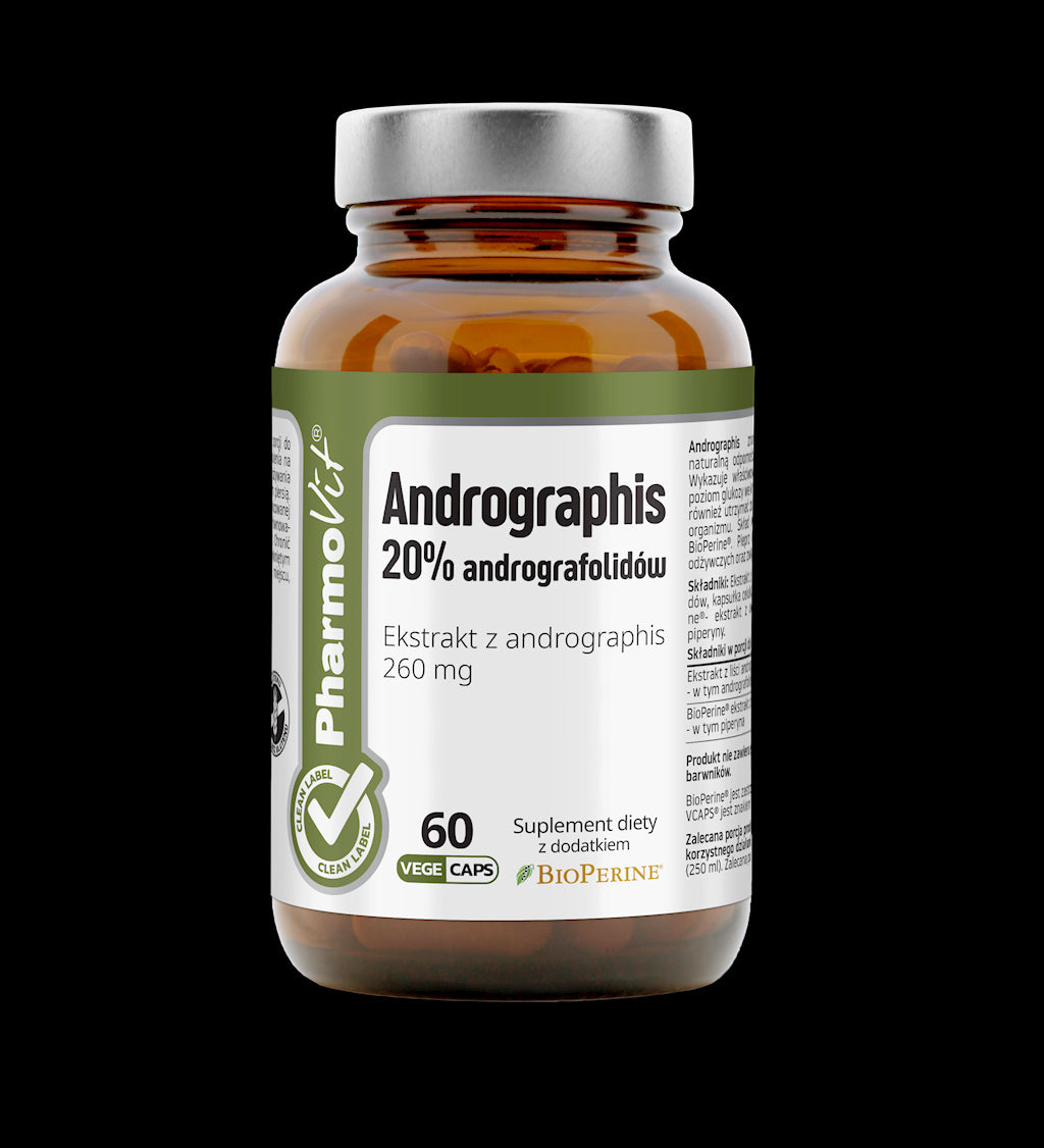 Andrographis 60 gélules 1938 g - PHARMOVIT