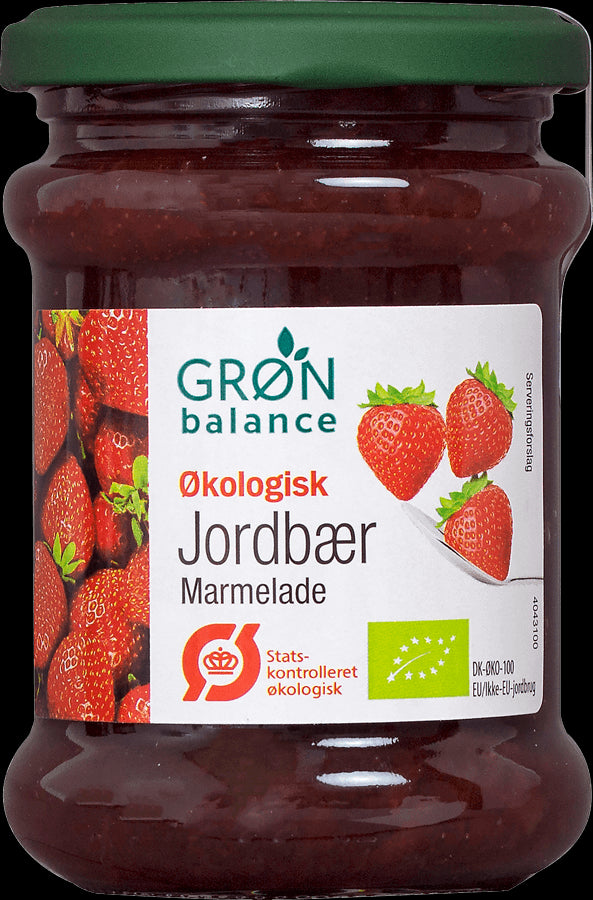 Confiture de fraise BIO 275 g - GRON BALANCE