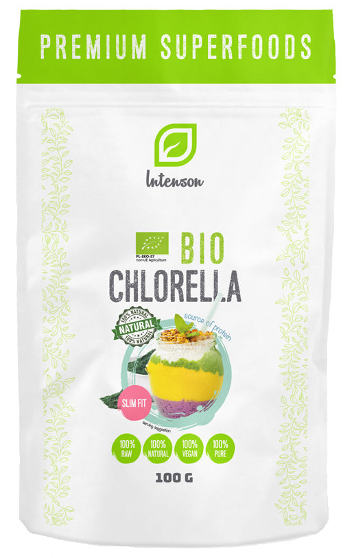 Chlorelle BIO poudre 100g INTENSON