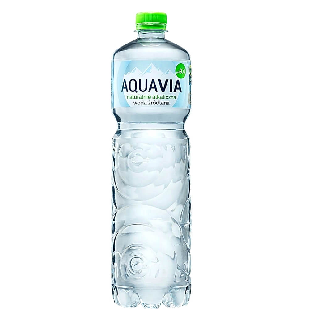 Eau de source alcaline 1000 ml - AQUAVIA