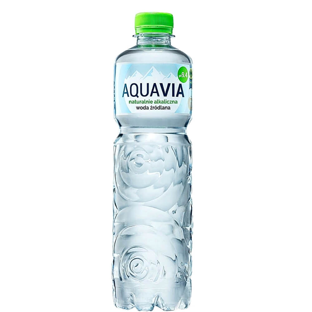 Eau de source alcaline 500 ml - AQUAVIA