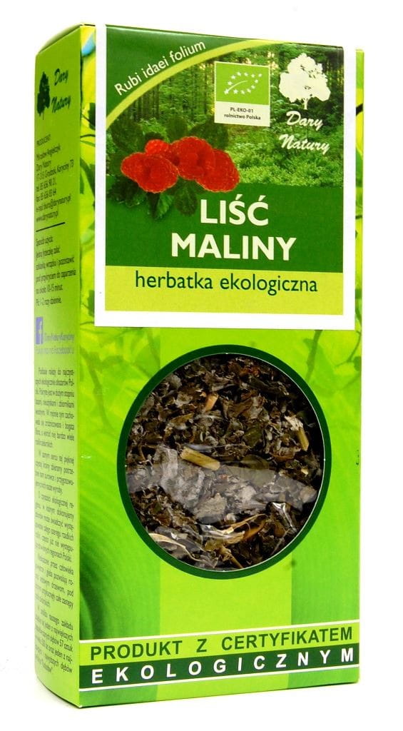 Thé BIO feuille de framboisier 25 g - CADEAUX DE LA NATURE