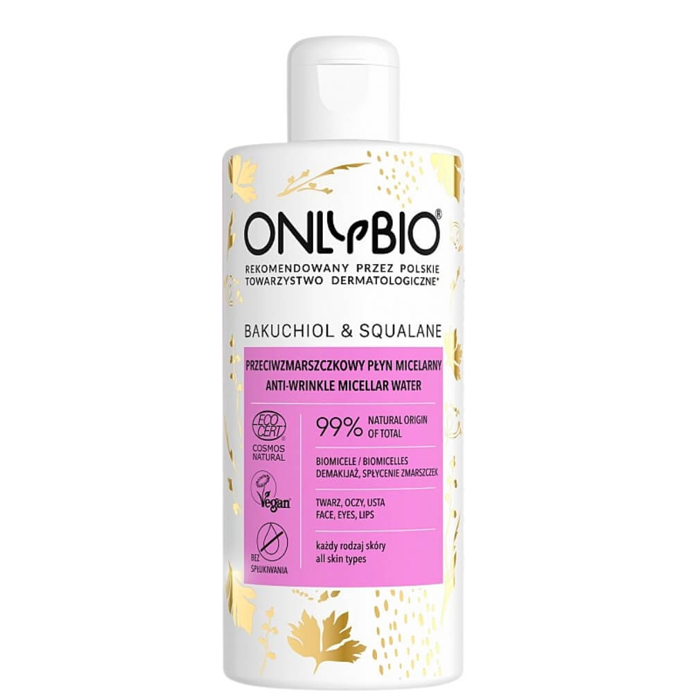 Solution micellaire anti-rides bakuchiol et squalane eco 300 ml - UNIQUEMENT BIO