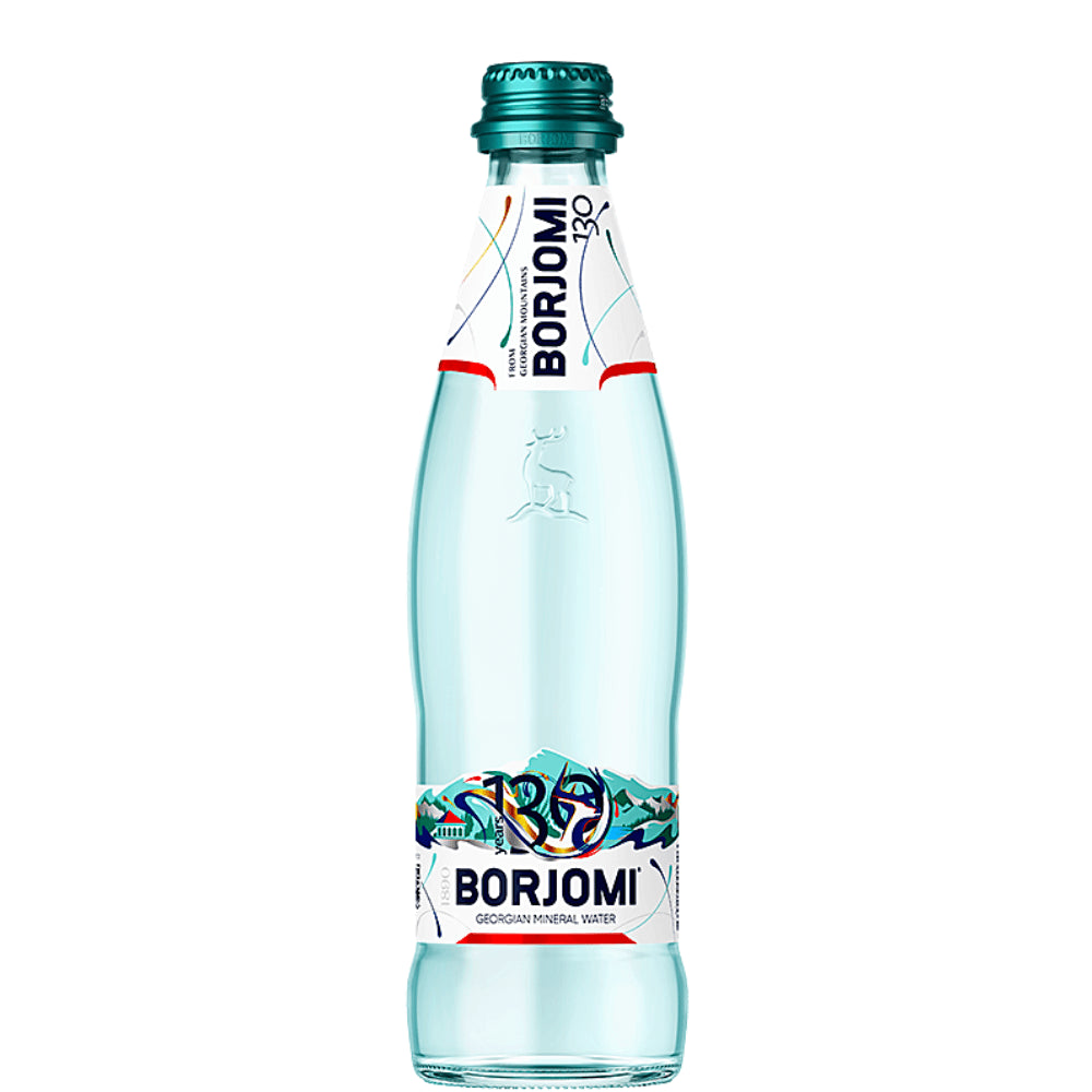 Verre à eau minérale pétillante 330 ml - BORJOMI