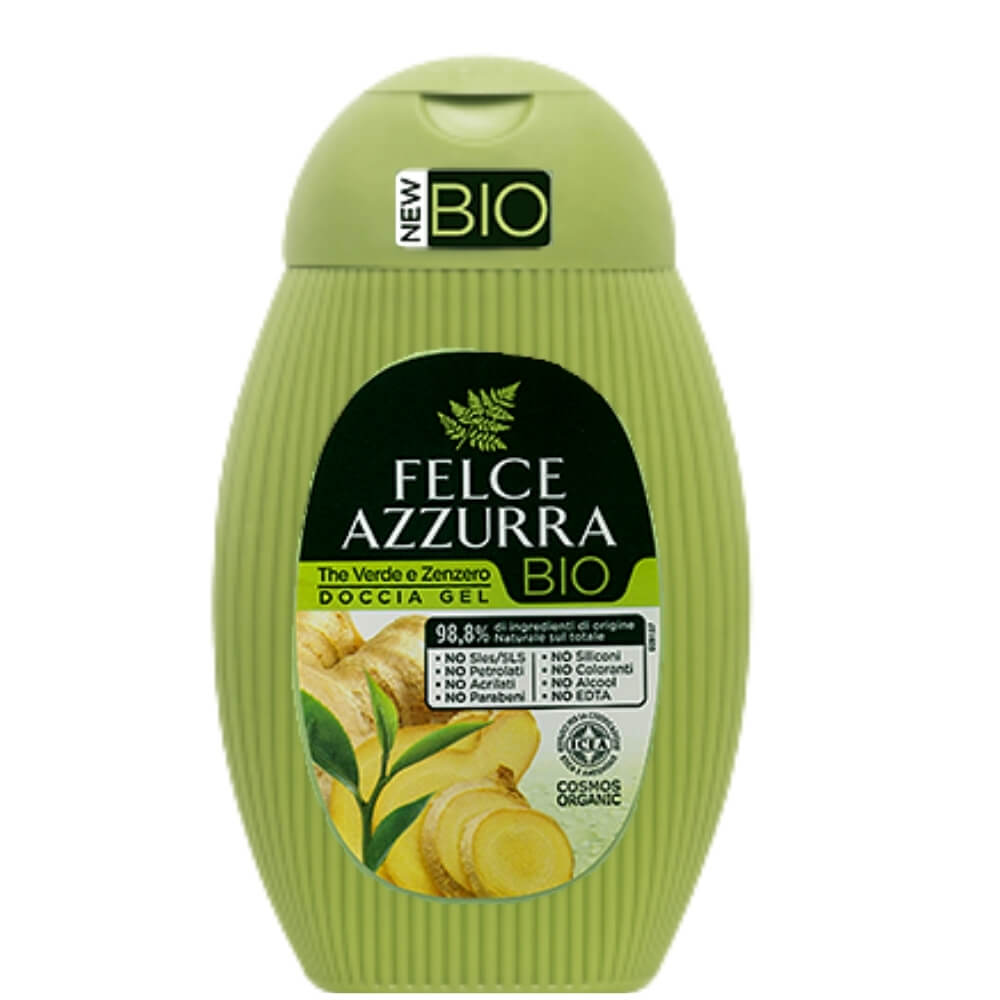 Gel douche éco thé vert et gingembre 250 ml - FELCE AZZURRA