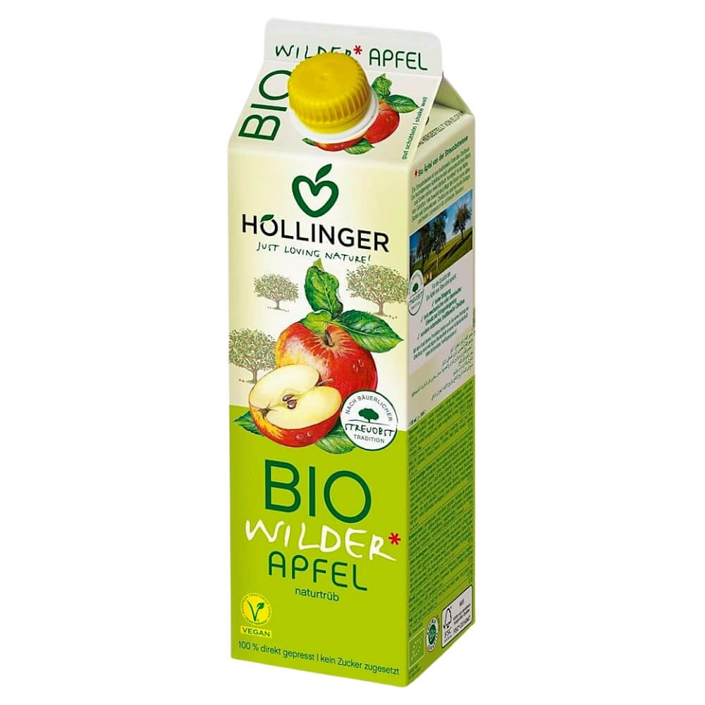 Jus de pomme NFC BIO 1000 ml - HOLLINGER