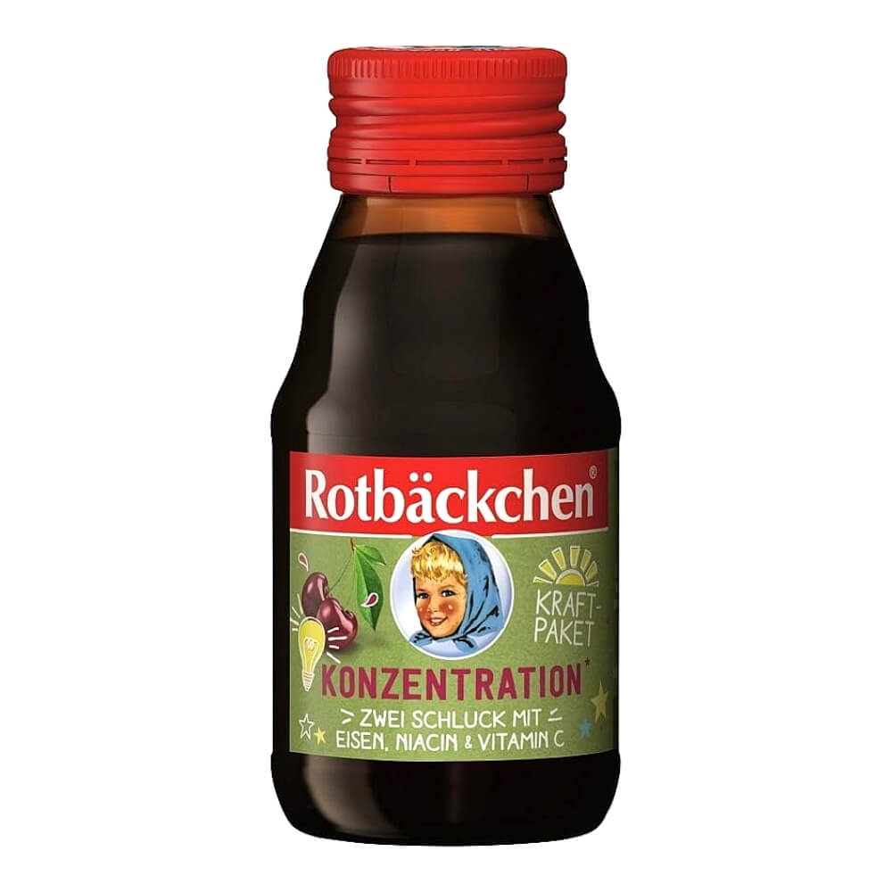Shot de fruits avec du fer, de la vitamine C et de la niacine 60 ml - ROTBACKCHEN