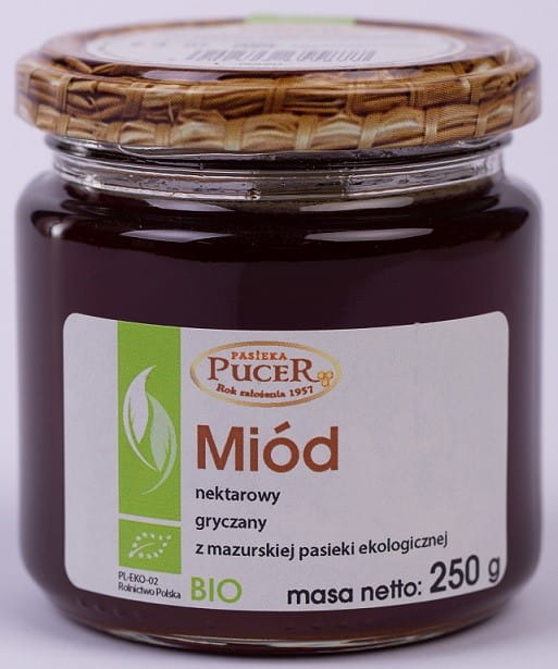 Miel de nectar de sarrasin BIO 250 g - PASIEKA PUCER