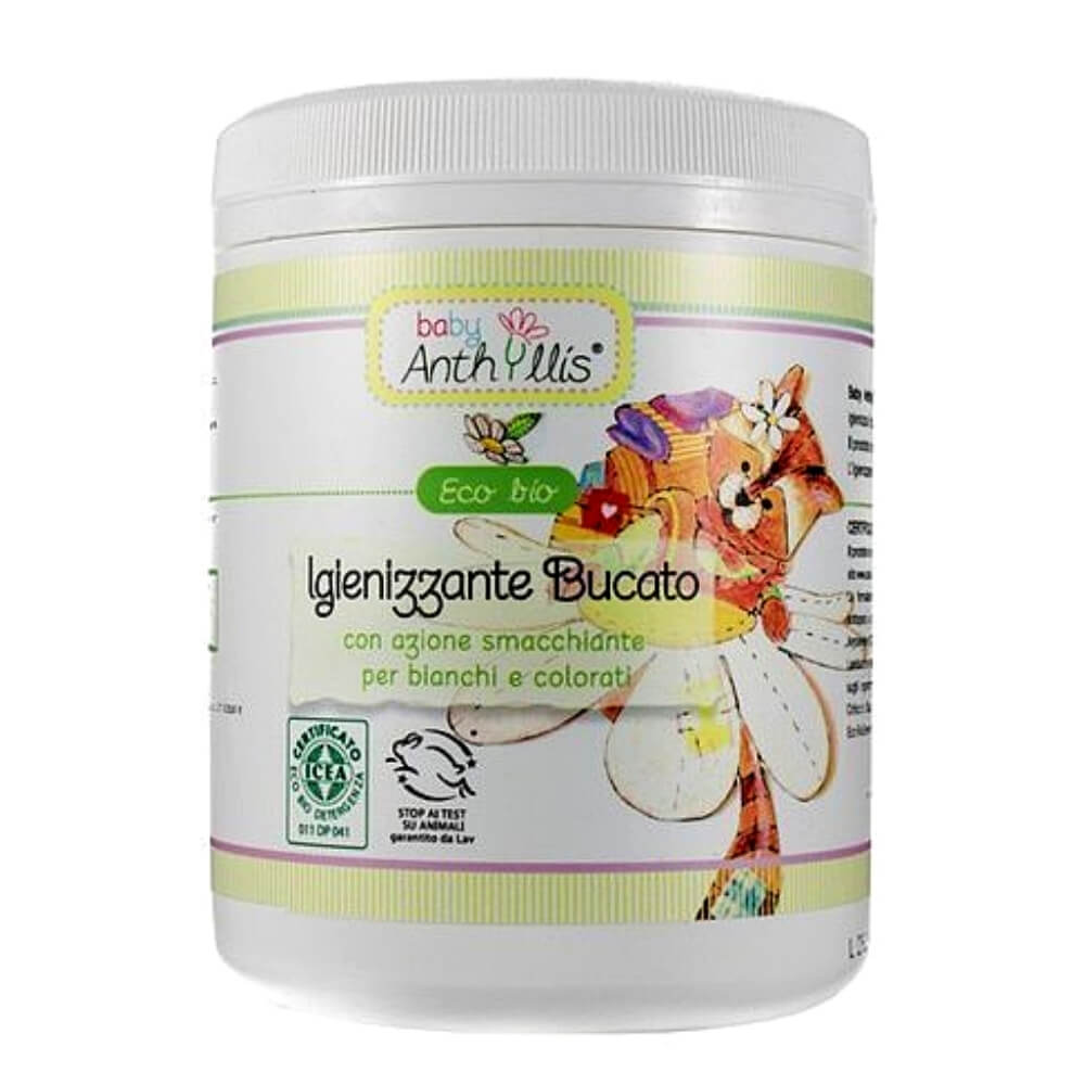 Poudre rafraîchissante pour vêtements blancs et colorés pour enfants 500 g - BABY ANTHYLLIS