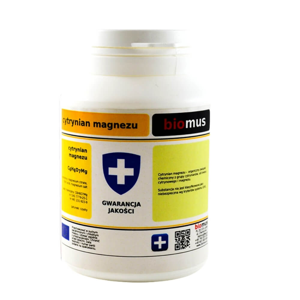 Citrate de Magnésium 100g BIOMUS