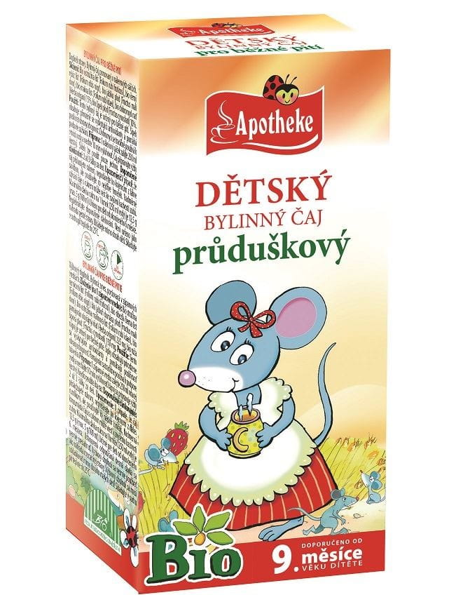 Tisane enfant - pour les bronches BIO (20 x 15 g) 30 g - APOTHEKE