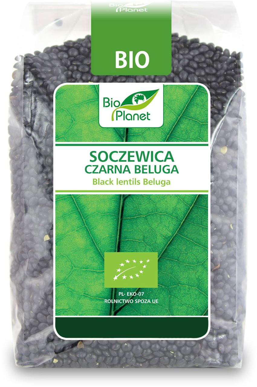 Lentilles noires beluga BIO 400 g - BIO PLANET